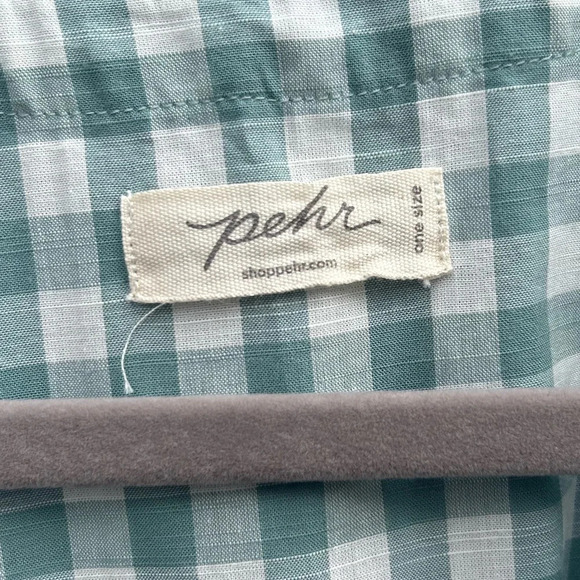 Pehr Green checked Caftan  Dress, One Size - Picture 12 of 13